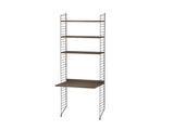 Børneværelse, bundle C fra String Furniture - Sort - valnød - Jacobsen Plus