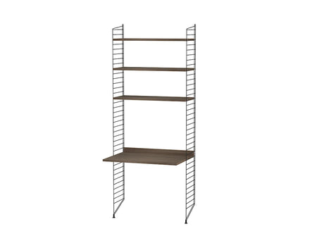Kinderzimmer, Bundle C von String Furniture - Schwarz - Walnuss - Jacobsen Plus