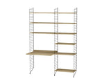 Børneværelse, bundle D fra String Furniture - Sort - eg - Jacobsen Plus