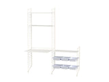 Børneværelse, bundle E fra String Furniture - Hvid - beige - Jacobsen Plus