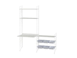 Børneværelse, bundle E fra String Furniture - Hvid - hvid - Jacobsen Plus