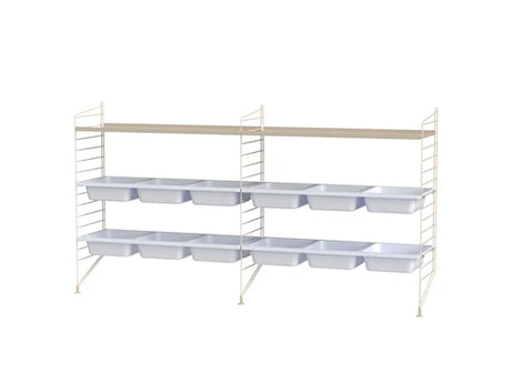 Kinderzimmer, Bundle F von String Furniture - Beige - Beige - Jacobsen Plus