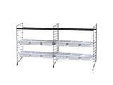 Børneværelse, bundle F fra String Furniture - Sort - sort - Jacobsen Plus