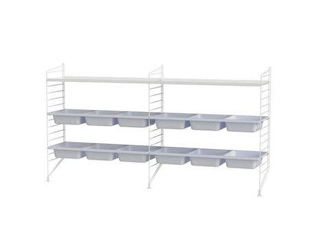 Kinderzimmer, Bundle F von String Furniture - Weiß - weiß - Jacobsen Plus
