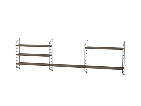 Kinderzimmer, Bundle H von String Furniture - Schwarz - Walnuss - Jacobsen Plus