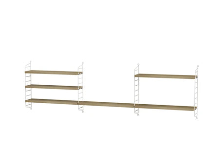Kinderzimmer, Bundle H von String Furniture - Weiß - Eiche - Jacobsen Plus