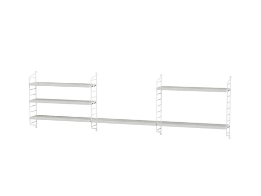 Børneværelse, bundle H fra String Furniture - Hvid - hvid - Jacobsen Plus