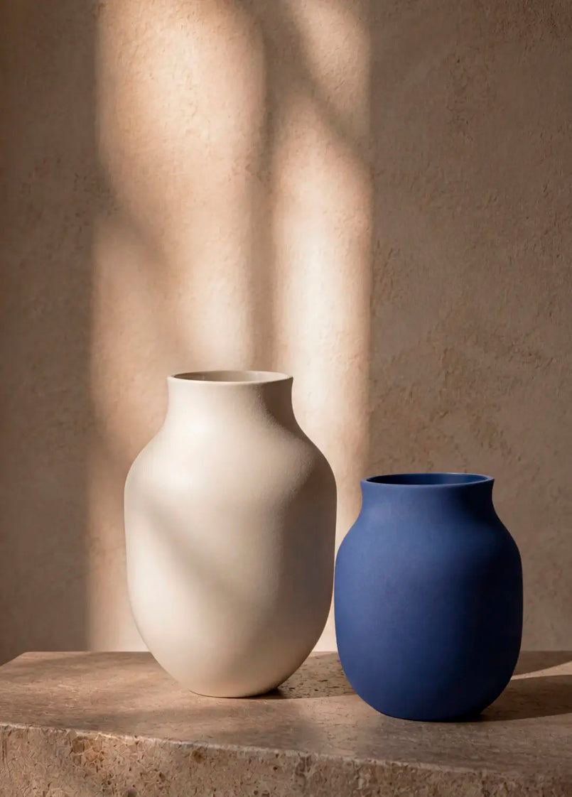 Kähler - Studio Omaggio Vase, sand - 3 - Jacobsen Plus