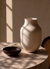 Kähler - Studio Omaggio Vase, sand - 2 - Jacobsen Plus