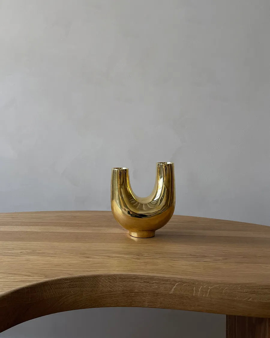 Kazumi StudioVase, gold fra Hein - 5 - Jacobsen Plus
