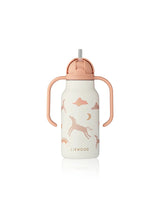 Kimmie Water Bottle 250 ml, dream/ecru fra Liewood - 3 - Jacobsen Plus