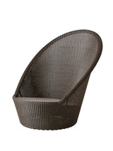 Kingston Solstol med hjul fra Cane-line - Mocca / Ingen hynde - Jacobsen Plus