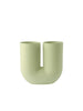 Kink Vase, hellgrün von Muuto