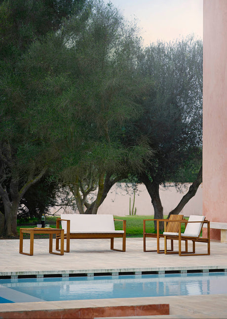 BK12 Loungesofa, geölt Teak inkl. Kissen von Carl Hansen & Søn - 2 - Jacobsen Plus
