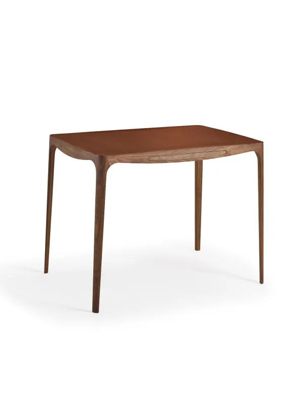 Ro Schreibtisch AK1310 von Naver Collection - Walnuss / Leder, Brandy - Jacobsen Plus