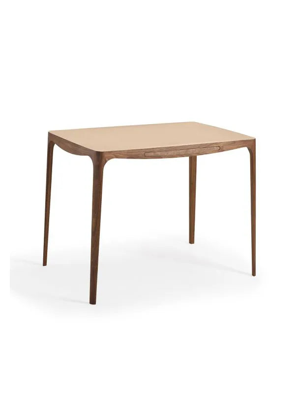 Ro Schreibtisch AK1310 von Naver Collection - Walnuss / Leder, Nature - Jacobsen Plus