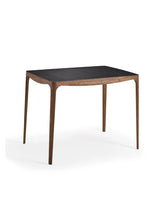 Ro Schreibtisch AK1310 von Naver Collection - Walnuss / Leder, Schwarz - Jacobsen Plus