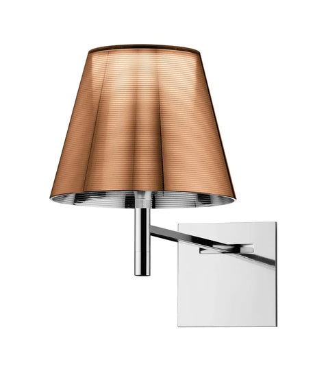 KTribe W Wandleuchte von Flos - Aluminiumbeschichtete Bronze - Jacobsen Plus