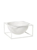 Kubus Bowl Centerpiece Large, Weiß von Audo Copenhagen