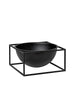 Kubus Bowl Centerpiece Large, Schwarz von Audo Copenhagen