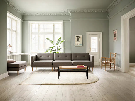 L42 Firhøj Sofa 3-Personers, Beige von FDB Møbler - 4 - Jacobsen Plus