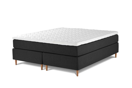 Jacobsen Plus Beds – Kontinental Bett, Anthrazit - 180 x 200 cm / Medium-medium - Jacobsen Plus