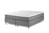 Jacobsen Plus Beds – Kontinental seng, Grå