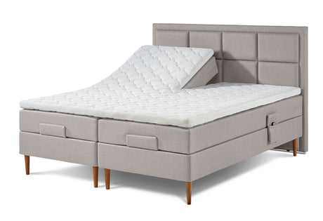 Jacobsen Plus Beds – Bett mit Hebemechanismus, Sand - 180 x 200 cm / Medium-medium - Jacobsen Plus