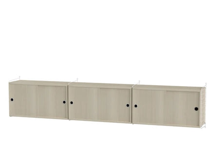 Reol, Living room D fra String - Hvid - ask - Jacobsen Plus