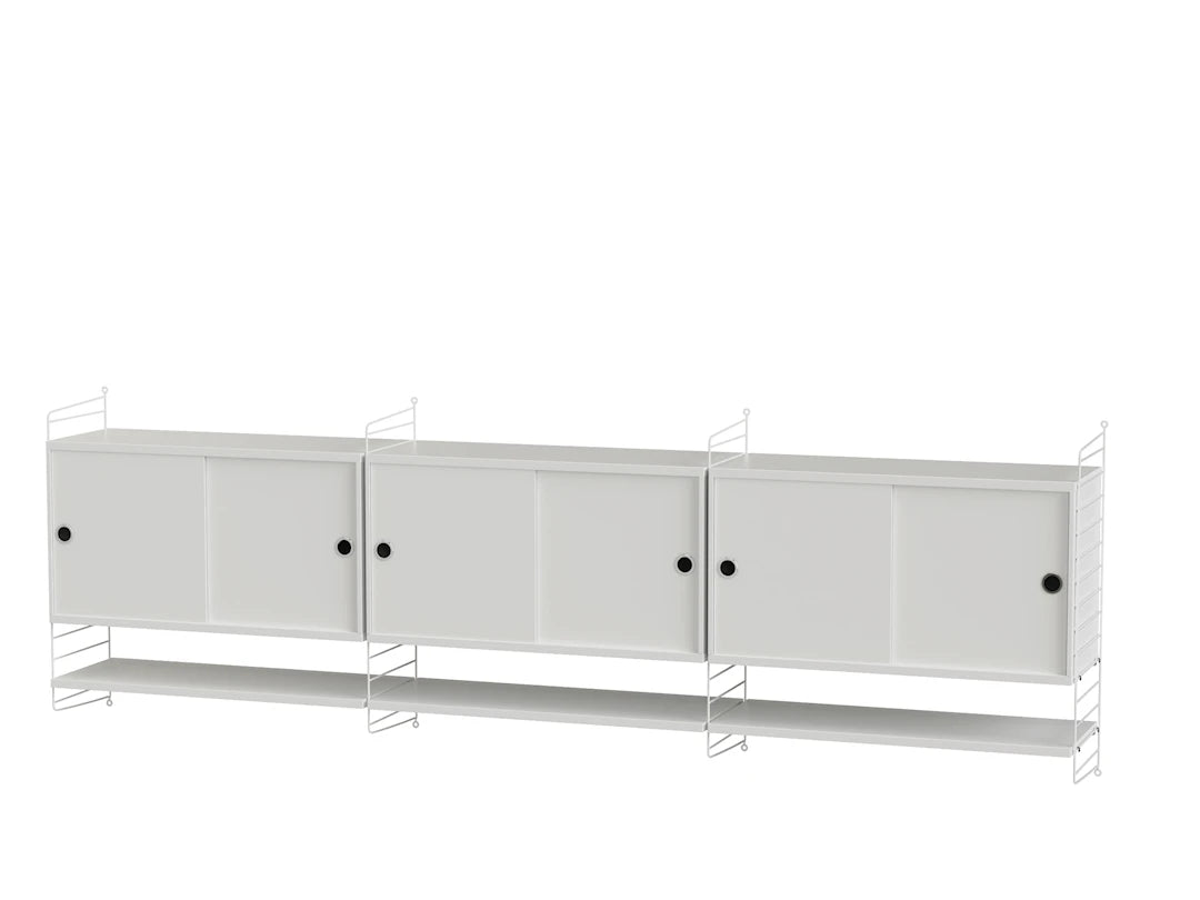 Reol, Living room E fra String - Hvid - hvid - Jacobsen Plus