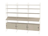 Reol, Living room G fra String - Beige - beige - Jacobsen Plus