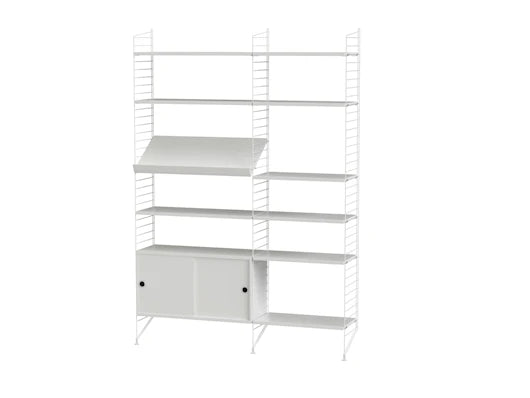 Reol, Living room H fra String - Hvid - hvid - Jacobsen Plus
