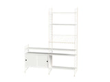 Reol, Living room K fra String - Hvid - beige - Jacobsen Plus