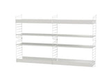 Reol, Living room L fra String - Hvid - hvid - Jacobsen Plus