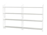Reol, Living room M fra String - Hvid - hvid - Jacobsen Plus