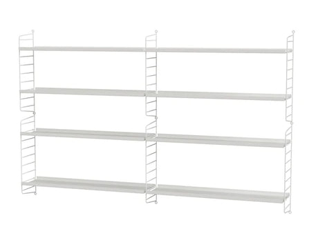 Reol, Living room M fra String - Hvid - hvid - Jacobsen Plus