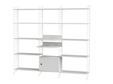 Reol, Living room Q fra String - Hvid - hvid - Jacobsen Plus