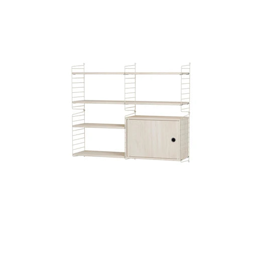 Reol, Living room R fra String - Beige - ask - Jacobsen Plus