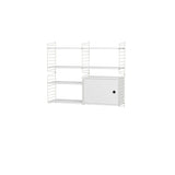 Reol, Living room R fra String - Hvid - beige - Jacobsen Plus