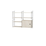 Reol, Living room R fra String - Sort - ask - Jacobsen Plus