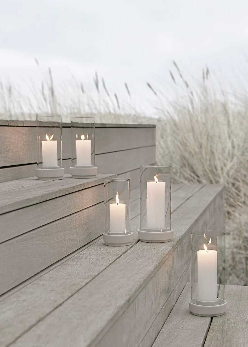 Hurricane Laterne Sand, small von Stelton - 2 - Jacobsen Plus