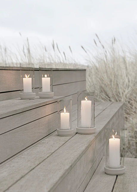Hurricane Laterne Sand, small von Stelton - 2 - Jacobsen Plus