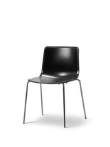 Pato Stol fra Fredericia Furniture - Black / Krom - Jacobsen Plus