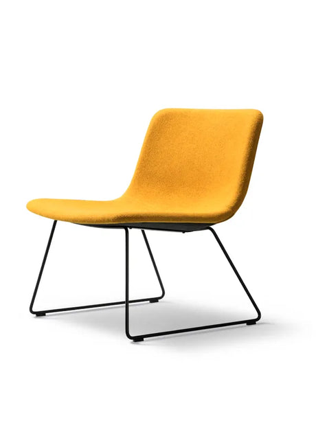 Pato Lounge-Sessel von Fredericia Furniture - Gestell aus Chrom / Stofgruppe 0 - Jacobsen Plus