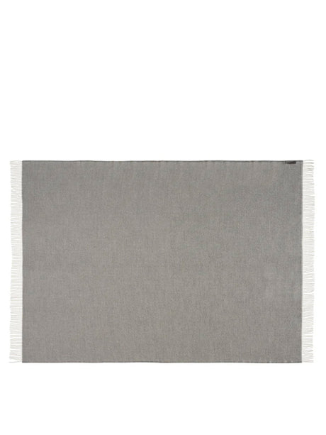 La Paz Plaid, light grey fra Silkeborg Uldspinderi - 2 - Jacobsen Plus