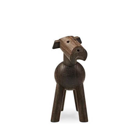 Hund Tim von Kay Bojesen - Geräucherte Eiche - Jacobsen Plus