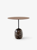 Lato Tisch LN9 von &Tradition - Lackierte Walnuss & Emparador Marble - Jacobsen Plus