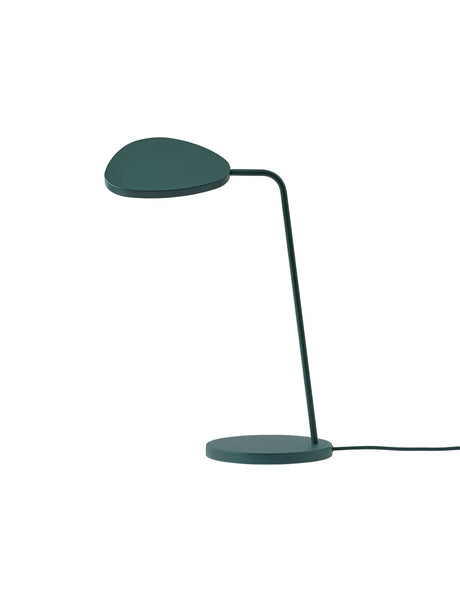 Leaf Tischlampe von Muuto - Dunkelgrün - Jacobsen Plus
