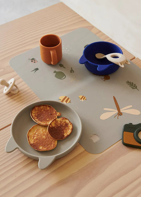Vivi Silikon Set, rabbit/mist multi mix von Liewood - 2 - Jacobsen Plus