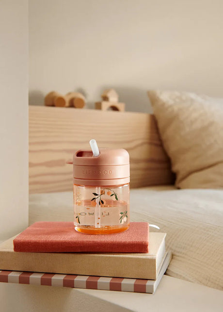 Pavia Tritan Straw Cup 280 ml, peach/sea shell von Liewood - 2 - Jacobsen Plus